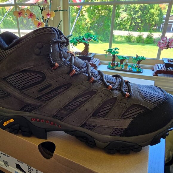 Mens Merrills MOAB 2 MID WP Beluga - Picture 1 of 2